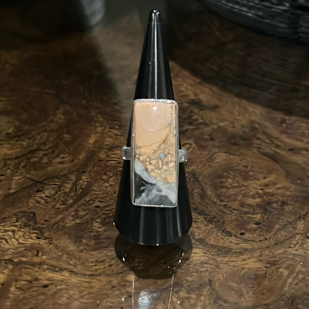 Natural Gemstone Statement Ring